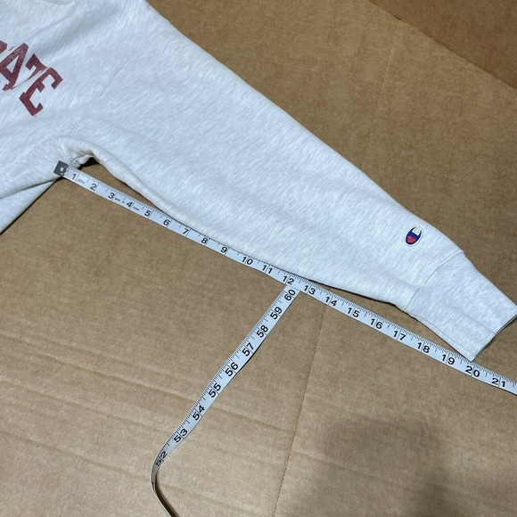 Vintage Iowa State Cyclones Champion Reverse Weave Crewneck Small Grey VTG - Picture 11 of 11